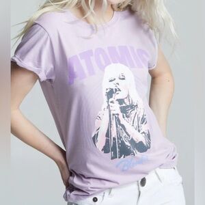 NWT Recycled Karma blondie atomic tee size small